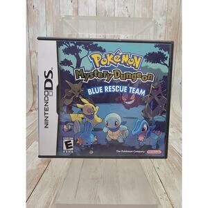 Pokemon Mystery Dungeon Blue Rescue Team Nintendo DS Complete CIB